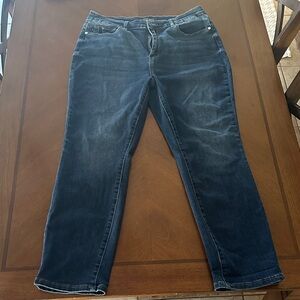 Judy Blue Dark Wash Straight Leg Boyfriend Jeans